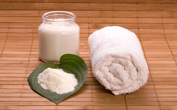 baking soda and a towel to compress to enlarge the penis